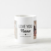 Love You Nana Birthday Custom Foto Koffiemok (Center)