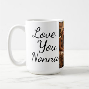 Love You Nonna/Nanna Custom Photo Koffiemok