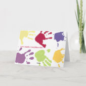 Love You Oma Happy Birthday Kaart (Achterkant)