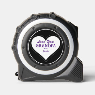 Love You Opa Gift Script Naam Modern Handyman Rolmaat