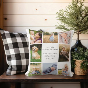 Love You Opa & Oma Fotocollage Kussen