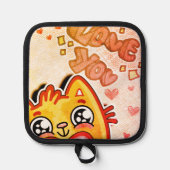 Love you pannenlap (Voorkant)