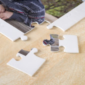 Love You Papa 3 Photo Collage Legpuzzel (Zijkant)