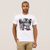 Love You Papa Photo Collage T-shirt (Voorkant volledig)