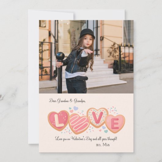 Love You Photo Card (Voorkant)