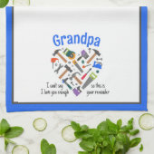 Love You Reminder Keuken Handdoek - Gereedschap (B (Gevouwen)