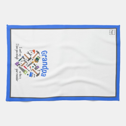 Love You Reminder Keuken Handdoek - Gereedschap (B (Horizontaal)