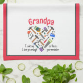 Love You Reminder Keuken Handdoek - Gereedschap (R (Gevouwen)