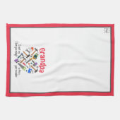 Love You Reminder Keuken Handdoek - Gereedschap (R (Horizontaal)