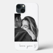 Love You – Romantic  iPhone / iPad case (Achterkant)