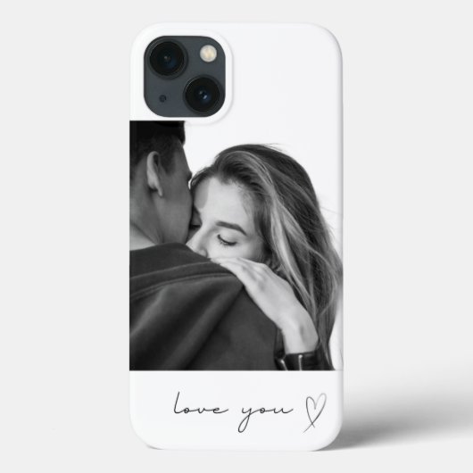 Love You – romantische iPhone / iPad hoes (Achterkant)
