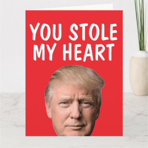 LOVE YOU ROMANTISCHE TRUMP GROTE KAART
