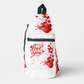 Love You Schoudertas Sling Bag (Voorkant)