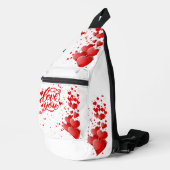 Love You Schoudertas Sling Bag (Rechterhoek)