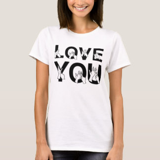 Love You Sign Language T-shirt