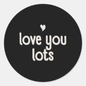 Love You Sticker - Bloom & Stick (Voorkant)