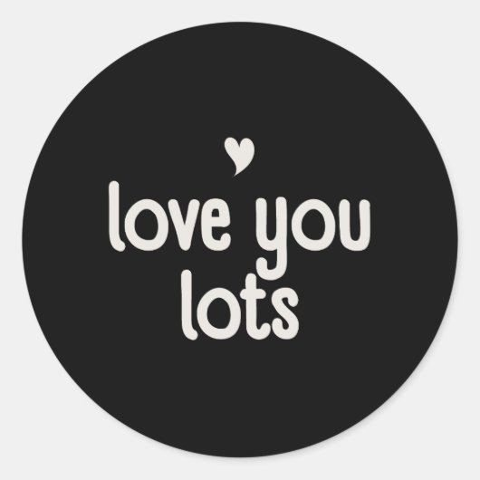 Love You Sticker - Bloom & Stick (Voorkant)