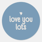 Love You Sticker - Bloom & Stick (Voorkant)