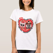 Love you  t-shirt (Voorkant)