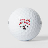 Love You This Much Golfballen (Voorkant)