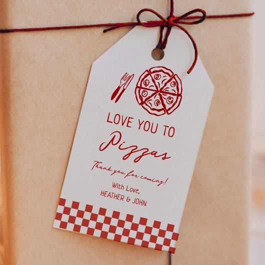 Love You To Pizzas Pizza Thema Baby Shower Cadeaulabel