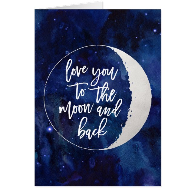 Love You To The Moon and Back | (Voorkant)