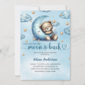 Love You to the Moon and Back beroemd gemaakt door Kaart (Voorkant)