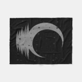 Love You To The Moon And Back Fleece Deken (Voorkant (Horizontaal))