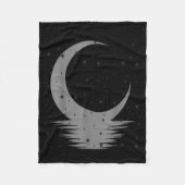 Love You To The Moon And Back  Fleece Deken (Voorkant)