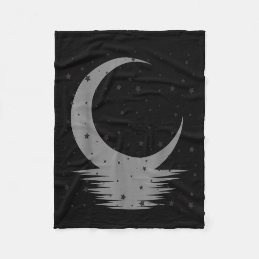 Love You To The Moon And Back Fleece Deken (Voorkant)