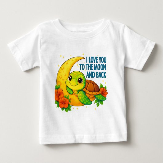 Love You to the Moon en Back Baby Turtle (Voorkant)