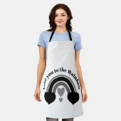 Love you to the Rainbow Minimal Black White Couple Schort (Gedragen)