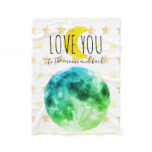 "Love You tot de Maan en terug" Aanpasbaar