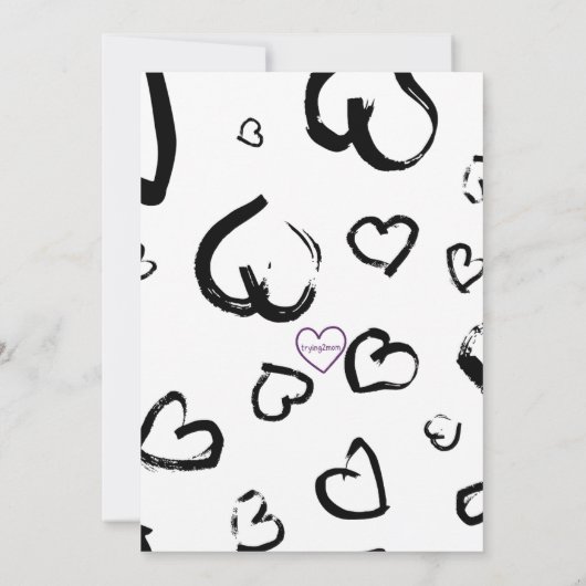 Love You Two Pizzas 2nd Birthday Kaart (Achterkant)