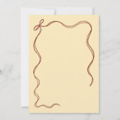 Love You Two Pizzas Bow Tweede Verjaardagsfeest Kaart (Achterkant)