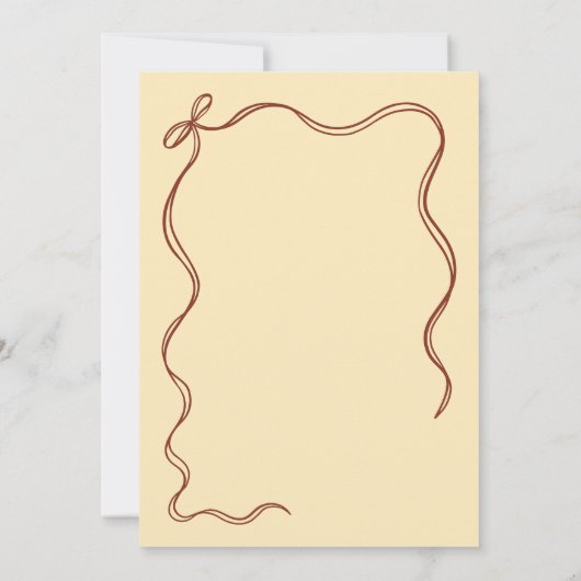 Love You Two Pizzas Bow Tweede Verjaardagsfeest Kaart (Achterkant)