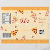 Love You Two Pizzas Favoriete Chip Bag Wrapper Flyer (Voorkant)