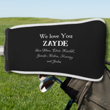Love You ZAYDE Joodse Opa Gift Familienamen
