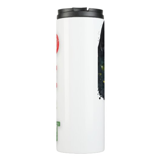 Love your cat  thermosbeker (Achterkant)