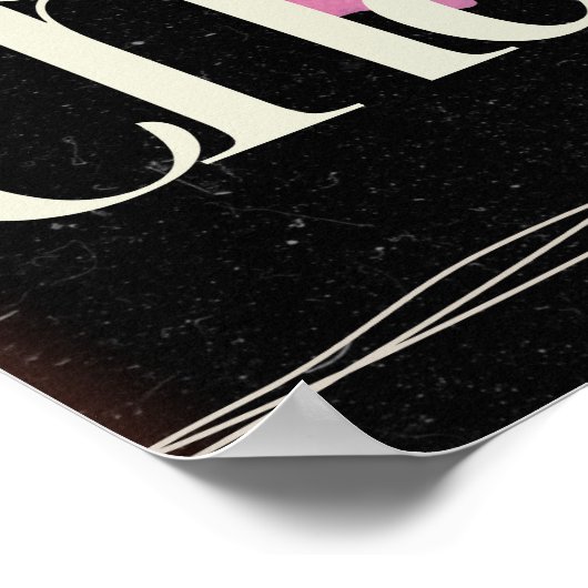 Love your chaos. Motivational Poster (Hoek)