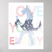 Love Your Enemy – De Poppenmeesterhond Poster (Voorkant)