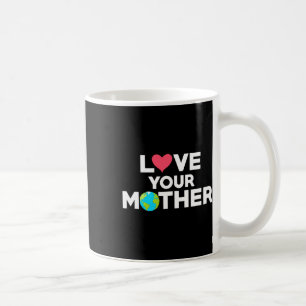 Love Your Mother Earth Hipster Hippie Milieuvriend Koffiemok