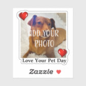 Love Your Pet Day Sticker (Vel)