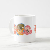 Love Your Planet: Creëer Meer consumeren Minder Koffiemok (Voorkant links)