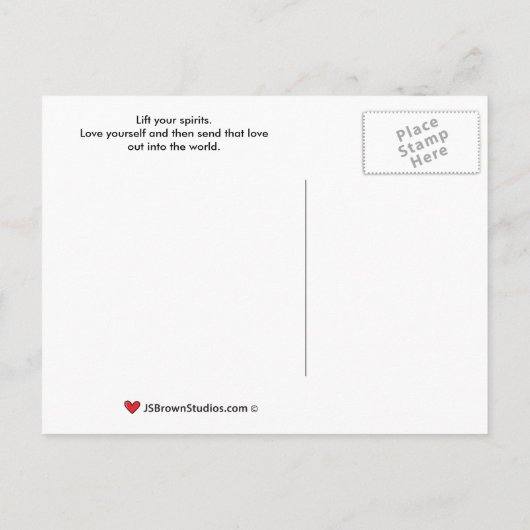 Love Yourself_A_ Briefkaart (Achterkant)