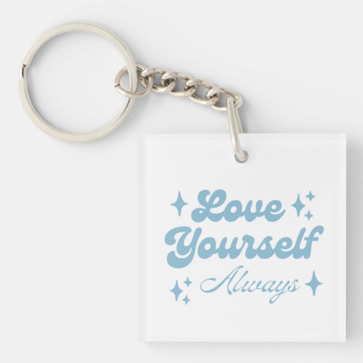 Love Yourself Always Baby Sleutelhanger (voorkant)