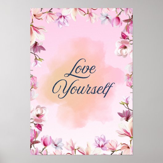 Love Yourself Attractive Poster (Voorkant)