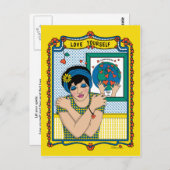 Love Yourself_B_ Briefkaart (Voorkant / Achterkant)