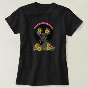 Love Yourself Bloemrijke Bevestiging T-shirt Mac