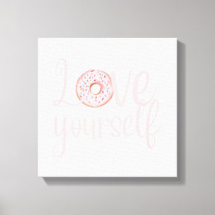 Love Yourself Canvas Afdruk
